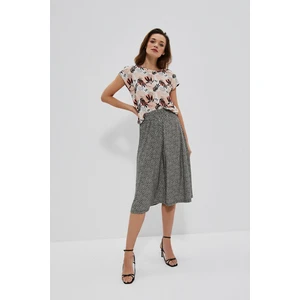 Mini pattern skirt