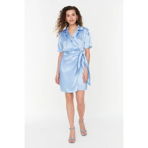 Trendyol Blue Satin Dress