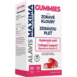 ALAVIS™ MAXIMA GUMMIES + VITAMIN C + D3 60 žvýkacích tablet + 30 kapslí