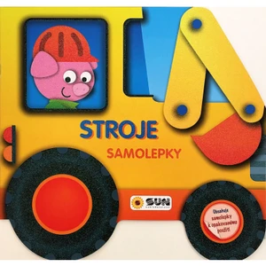 Stroje - samolepky k opakovatelnému použití