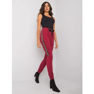 Women's chestnut sweatpants