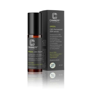 Canneff Green CBD Fermented ZEN Serum pleťové sérum proti starnutiu pleti 30 ml