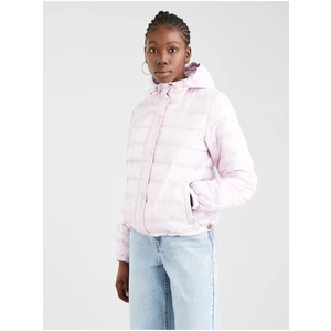 Levi&apos;s Light Pink Women&apos;s Quilted Jacket with Hood Levi&apos;s® Edie - Women