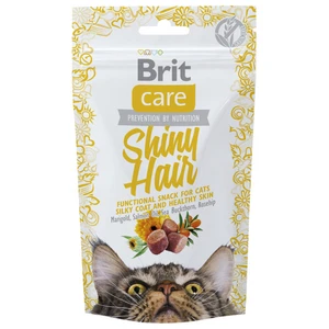 BRIT CARE cat SNACK   SHINY HAIR - 50g