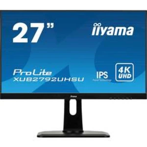 27" iiyama XUB2792UHSU-B1: IPS, 4K, 300cd/m2, 4ms, DVI, HDMI, DP, USB, height, pivot, černý