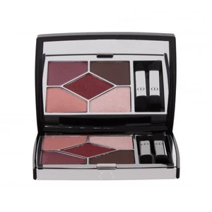 Christian Dior 5 Couleurs Couture 7 g očný tieň pre ženy 879 Rouge Trafalgar bez trblietok; s trblietkami