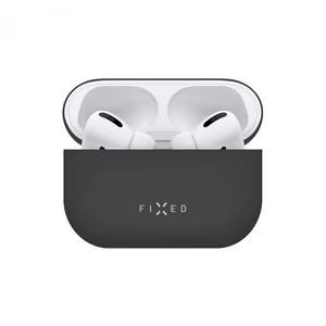 Ultratenké silikonové pouzdro FIXED Silky pro Apple Airpods Pro, černá