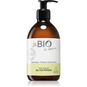beBIO Bamboo & Lemongrass osvěžující sprchový gel 400 ml