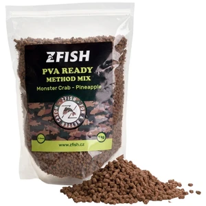 Zfish mikropeletky pva ready method feeder mix 2-3 mm 1 kg - monster crab pineapple