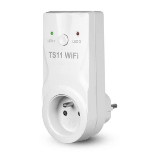 Chytrá zásuvka Elektrobock WiFi časová zásuvka (TS11WIFI) WiFi časová zásuvka TS11 WiFi (2021)

Chytrá časově spínaná zásuvka ovládaná přes WiFi. 

Vl
