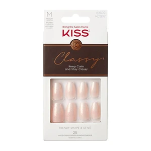 KISS Nalepovací nehty Classy Nails Cozy Meets Cute 28 ks