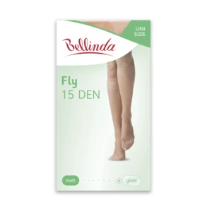 Bellinda 
FLY KNEE HIGHS 15 DEN - Women's silon knees - almond
