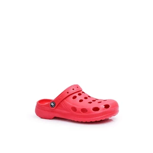 Women's Slides Foam Red Crocs EVA