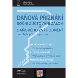 Daňová přiznání 2020 - Roční zúčtování záloh a daňového zvýhodnění