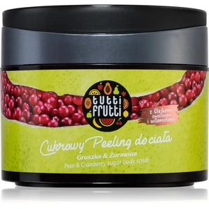 Farmona Tutti Frutti Pear & Cranberry cukrový peeling na telo 300 g