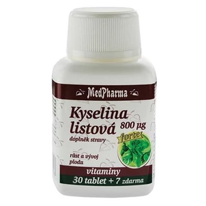 MedPharma Kyselina listová 800μg 37 tablet