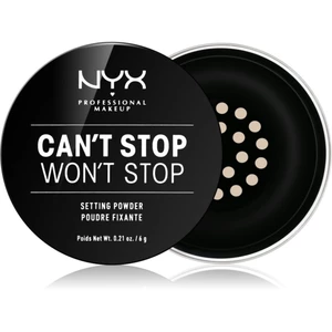NYX Professional Makeup Can't Stop Won't Stop sypký púder odtieň 01 Light 6 g