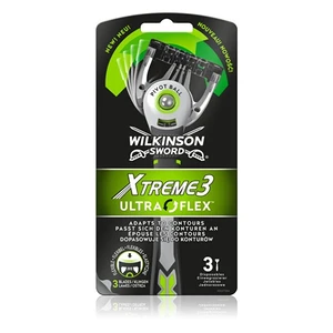 Wilkinson Sword Jednorazový holiaci strojček pre mužov Wilkinson Xtreme 3 Ultra Flex 3 ks