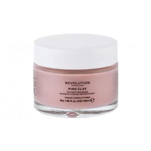Revolution Skincare Detoxikační pleťová maska Pink Clay (Detoxifying Pink Clay Mask) 50 ml