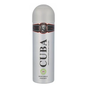 Cuba Black deodorant ve spreji pro muže 200 ml