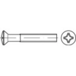 Šroub se zápustnou čočkovou hlavou TOOLCRAFT 134621, N/A, M3, 6 mm, ocel, 200 ks