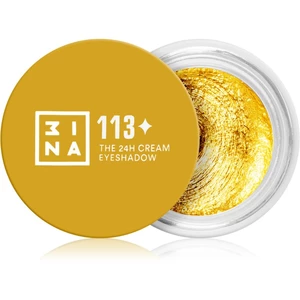 3INA The 24H Cream Eyeshadow krémové oční stíny odstín 113 Gold 3 ml