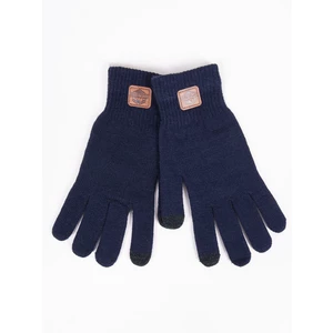Yoclub Man's Men's Touchscreen Gloves RED-0219F-AA50-007 Navy Blue