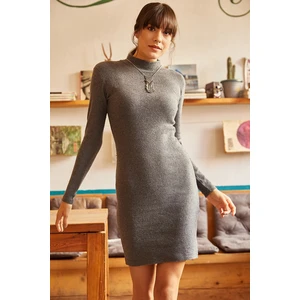 Olalook Dress - Gray - Bodycon