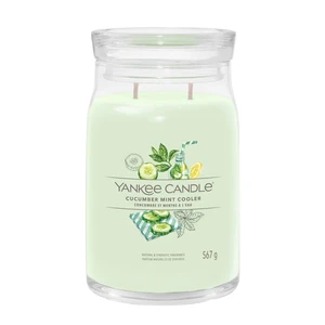 Svíčka YANKEE CANDLE Signature 567g Cucumber Mint Cooler