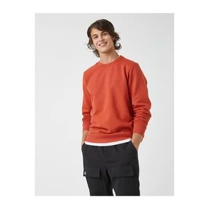 Koton Sweatshirt - Orange - Regular fit