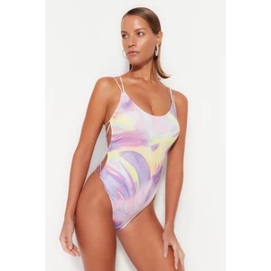 Trendyol Swimsuit - Multicolor - Abstract
