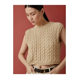 Koton Knitted Sweater Round Neck
