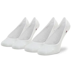 Tommy Hilfiger 2 PACK - dámské ponožky 343025001-300 WHITE 35-38