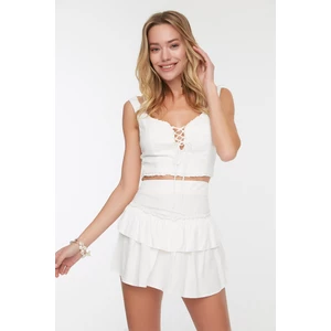 Trendyol Two-Piece Set - White - Fitted