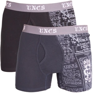 2PACK pánské boxerky UNCS Angelo nadrozměr