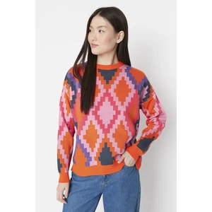 Trendyol Sweater - Orange - Regular fit