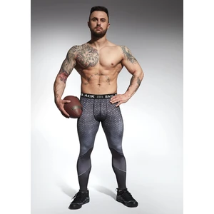 Bas Bleu SPORTS LEGGINGS HARDMEN men's functional with welt at the waist