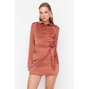 Trendyol Dress - Brown - Shift