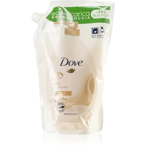 Dove Go Fresh Cucumber & Green Tea sprchový a kúpeľový krém náhradná náplň 720 ml