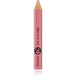 Oriflame OnColour multifunkčná ceruzka na oči, pery a tvár odtieň Pink Litchi 1,55 g