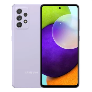 Mobilný telefón Samsung Galaxy A52 128 GB fialový... + dárek Mobilní telefon 6.5" Super AMOLED 2400 x 1080, procesor Snapdragon 720G osmijádrový (2,3G