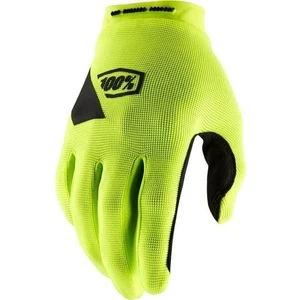 100% RIDECAMP Gloves Fluo Yellow SM