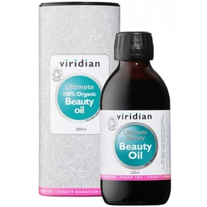 Viridian 100% Organic Beauty Oil (Olej pro péči o vzhled) 200 ml