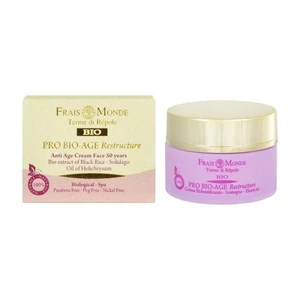 Frais Monde Pro Bio-Age Restructure AntiAge Face Cream 50Years 50 ml denní pleťový krém na všechny typy pleti; BIO přírodní produkt; proti vráskám