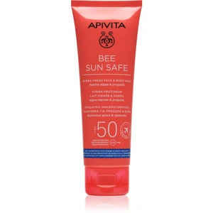 Apivita Bee Sun Safe opalovací mléko na obličej a tělo SPF 50 100 ml