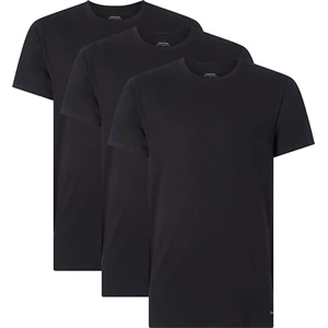 3PACK pánské tričko Calvin Klein černé