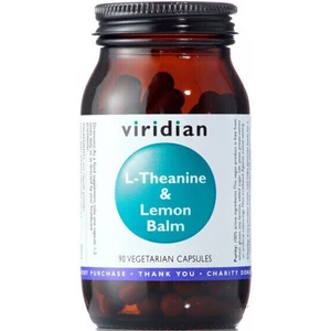 Viridian L-Theanine & Lemon Balm Kapsle