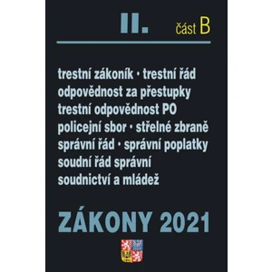 Zákony 2021 II. část B