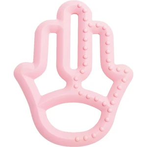 Minikoioi Teether Silicone hryzadielko 3m+ Pink 1 ks