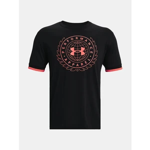 Under Armour UA CREST SS Pánské triko 1361665-001 Black M